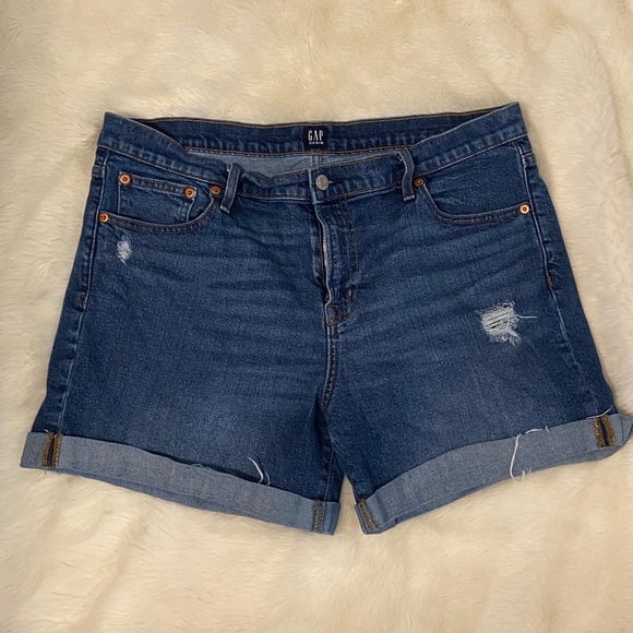 Gap Perfect Distressed Shorts - Picture 1 of 5
